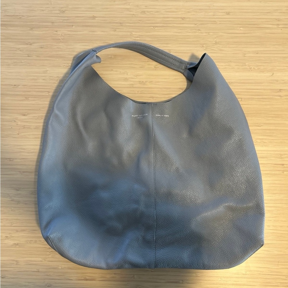 Kurt Geiger London Violet Leather Hobo Bag